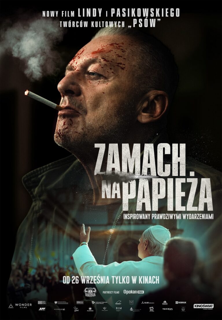 Plakat filmu ZAMACH NA PAPIEŻA