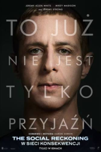 Plakat: THE SOCIAL RECKONING. W sieci konsekwencji