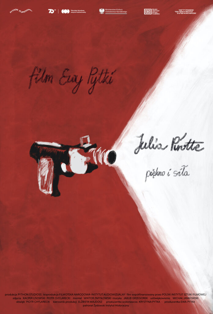 Plakat filmu JULIA PIROTTE. PIĘKNO I SIŁA