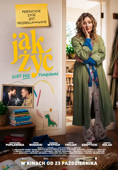 Plakat filmu Jak żyć żeby nie zwariować