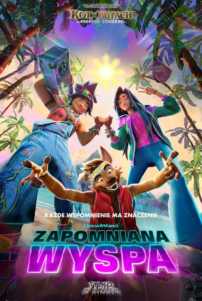 Plakat filmu Zapomniana Wyspa